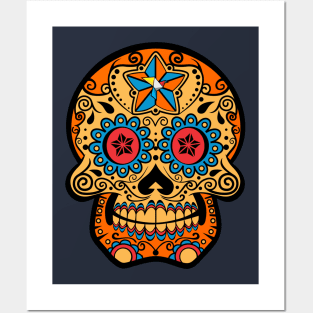 Calavera Mexicana Posters and Art